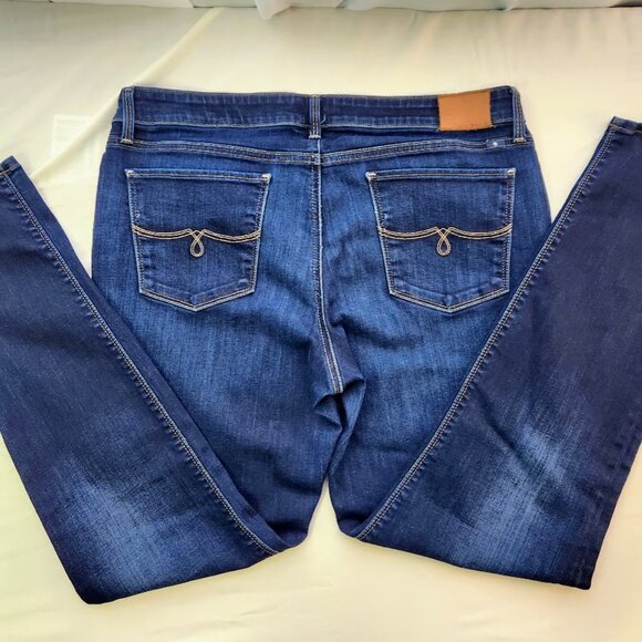Dark Fade Lucky Lolita Skinny Jeans 14/32A Ladies - Picture 3 of 6